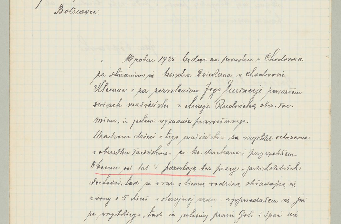 Zdjęcie nr 975 dla obiektu archiwalnego: Korespondencja do Głównego Zarządu Dóbr Arcybiskupich za lata 1921-1938