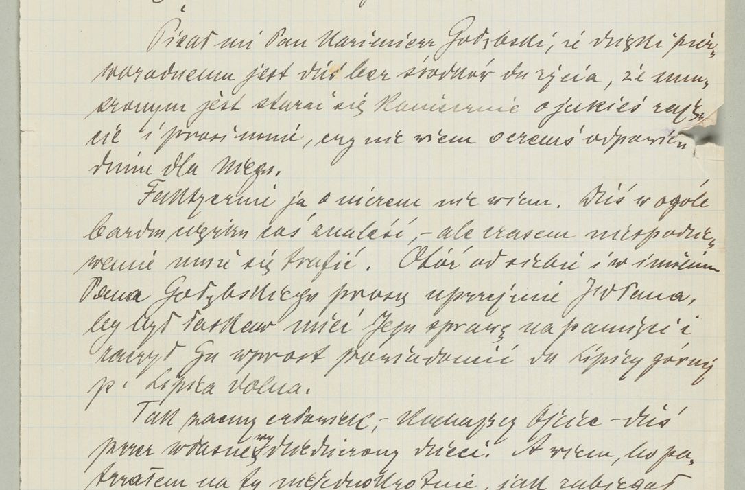 Zdjęcie nr 1452 dla obiektu archiwalnego: Korespondencja do Głównego Zarządu Dóbr Arcybiskupich za lata 1921-1938