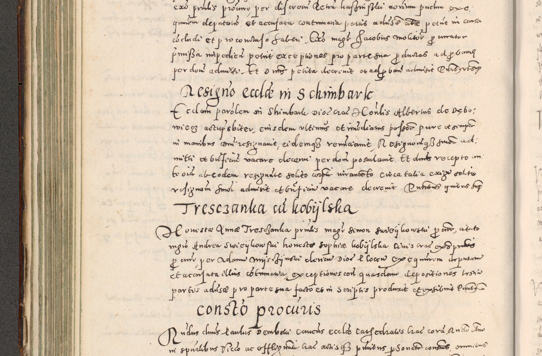 Zdjęcie nr 185 dla obiektu archiwalnego: Acta actorum causarum tam diffinitivarum quam interloquutoriarum sententiarum decretorum obligationum quietatorum constuorum pro reverendum coram Reverendo Domino Alberto Nininski Custode Sandecensis Canonico et Archipresbitero Viccarioque in Spiritualibus ac Officiali Generali Cracoviensis ad Annum Domini Millesimum Qumgentesimum Septuagentesimum Nonum cuius Judictio septima Pontificat SS. nostri Domini Gregory pp. tredecimi Anno septimo inchoantur faliciter