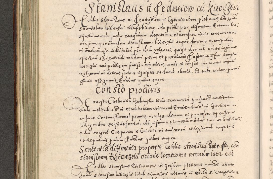 Zdjęcie nr 191 dla obiektu archiwalnego: Acta actorum causarum tam diffinitivarum quam interloquutoriarum sententiarum decretorum obligationum quietatorum constuorum pro reverendum coram Reverendo Domino Alberto Nininski Custode Sandecensis Canonico et Archipresbitero Viccarioque in Spiritualibus ac Officiali Generali Cracoviensis ad Annum Domini Millesimum Qumgentesimum Septuagentesimum Nonum cuius Judictio septima Pontificat SS. nostri Domini Gregory pp. tredecimi Anno septimo inchoantur faliciter