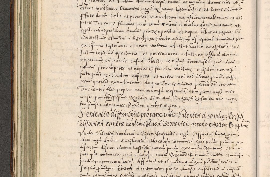 Zdjęcie nr 175 dla obiektu archiwalnego: Acta actorum causarum tam diffinitivarum quam interloquutoriarum sententiarum decretorum obligationum quietatorum constuorum pro reverendum coram Reverendo Domino Alberto Nininski Custode Sandecensis Canonico et Archipresbitero Viccarioque in Spiritualibus ac Officiali Generali Cracoviensis ad Annum Domini Millesimum Qumgentesimum Septuagentesimum Nonum cuius Judictio septima Pontificat SS. nostri Domini Gregory pp. tredecimi Anno septimo inchoantur faliciter
