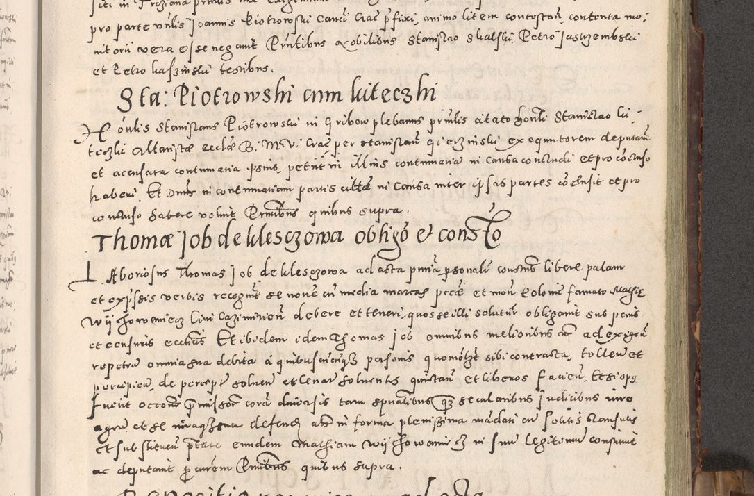 Zdjęcie nr 160 dla obiektu archiwalnego: Acta actorum causarum tam diffinitivarum quam interloquutoriarum sententiarum decretorum obligationum quietatorum constuorum pro reverendum coram Reverendo Domino Alberto Nininski Custode Sandecensis Canonico et Archipresbitero Viccarioque in Spiritualibus ac Officiali Generali Cracoviensis ad Annum Domini Millesimum Qumgentesimum Septuagentesimum Nonum cuius Judictio septima Pontificat SS. nostri Domini Gregory pp. tredecimi Anno septimo inchoantur faliciter