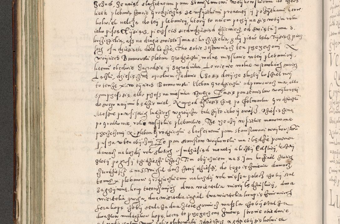 Zdjęcie nr 149 dla obiektu archiwalnego: Acta actorum causarum tam diffinitivarum quam interloquutoriarum sententiarum decretorum obligationum quietatorum constuorum pro reverendum coram Reverendo Domino Alberto Nininski Custode Sandecensis Canonico et Archipresbitero Viccarioque in Spiritualibus ac Officiali Generali Cracoviensis ad Annum Domini Millesimum Qumgentesimum Septuagentesimum Nonum cuius Judictio septima Pontificat SS. nostri Domini Gregory pp. tredecimi Anno septimo inchoantur faliciter