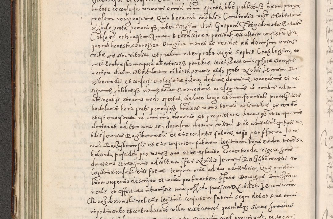 Zdjęcie nr 133 dla obiektu archiwalnego: Acta actorum causarum tam diffinitivarum quam interloquutoriarum sententiarum decretorum obligationum quietatorum constuorum pro reverendum coram Reverendo Domino Alberto Nininski Custode Sandecensis Canonico et Archipresbitero Viccarioque in Spiritualibus ac Officiali Generali Cracoviensis ad Annum Domini Millesimum Qumgentesimum Septuagentesimum Nonum cuius Judictio septima Pontificat SS. nostri Domini Gregory pp. tredecimi Anno septimo inchoantur faliciter