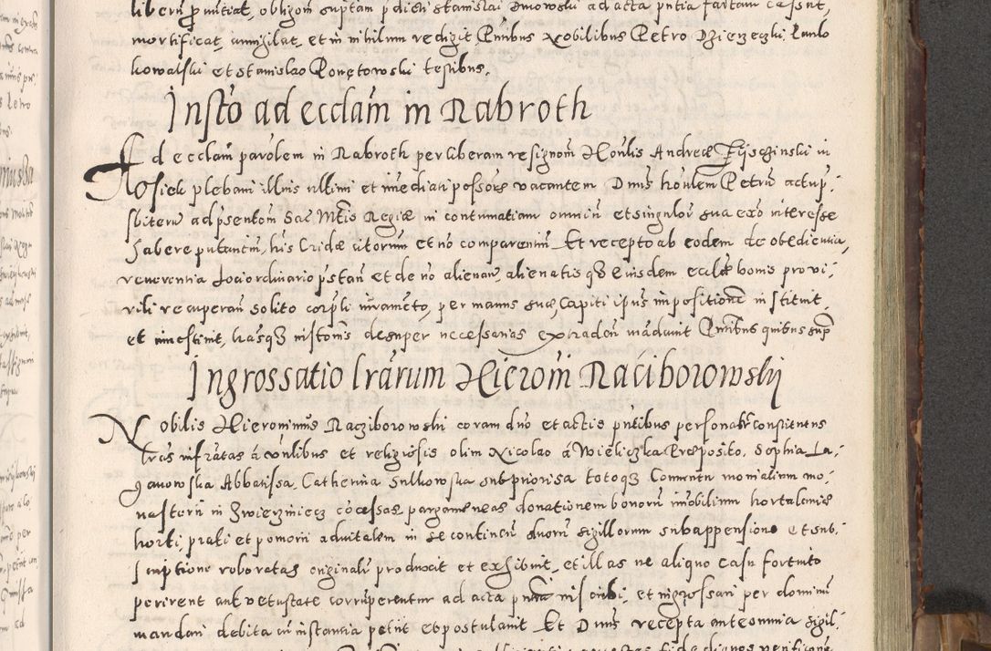 Zdjęcie nr 132 dla obiektu archiwalnego: Acta actorum causarum tam diffinitivarum quam interloquutoriarum sententiarum decretorum obligationum quietatorum constuorum pro reverendum coram Reverendo Domino Alberto Nininski Custode Sandecensis Canonico et Archipresbitero Viccarioque in Spiritualibus ac Officiali Generali Cracoviensis ad Annum Domini Millesimum Qumgentesimum Septuagentesimum Nonum cuius Judictio septima Pontificat SS. nostri Domini Gregory pp. tredecimi Anno septimo inchoantur faliciter