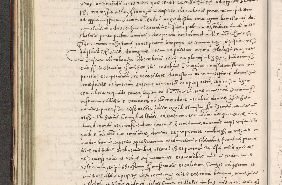 Zdjęcie nr 125 dla obiektu archiwalnego: Acta actorum causarum tam diffinitivarum quam interloquutoriarum sententiarum decretorum obligationum quietatorum constuorum pro reverendum coram Reverendo Domino Alberto Nininski Custode Sandecensis Canonico et Archipresbitero Viccarioque in Spiritualibus ac Officiali Generali Cracoviensis ad Annum Domini Millesimum Qumgentesimum Septuagentesimum Nonum cuius Judictio septima Pontificat SS. nostri Domini Gregory pp. tredecimi Anno septimo inchoantur faliciter