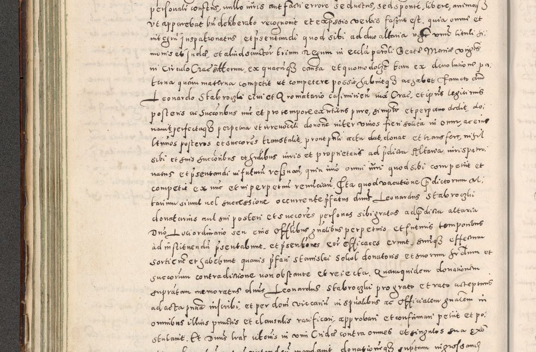 Zdjęcie nr 123 dla obiektu archiwalnego: Acta actorum causarum tam diffinitivarum quam interloquutoriarum sententiarum decretorum obligationum quietatorum constuorum pro reverendum coram Reverendo Domino Alberto Nininski Custode Sandecensis Canonico et Archipresbitero Viccarioque in Spiritualibus ac Officiali Generali Cracoviensis ad Annum Domini Millesimum Qumgentesimum Septuagentesimum Nonum cuius Judictio septima Pontificat SS. nostri Domini Gregory pp. tredecimi Anno septimo inchoantur faliciter