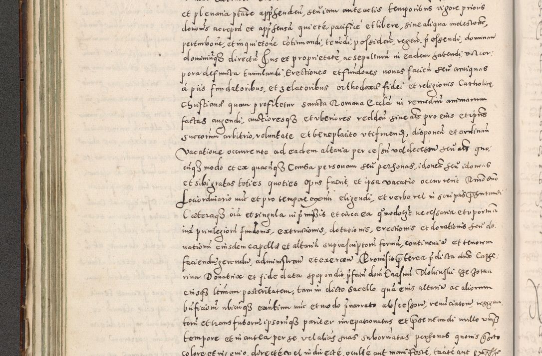 Zdjęcie nr 121 dla obiektu archiwalnego: Acta actorum causarum tam diffinitivarum quam interloquutoriarum sententiarum decretorum obligationum quietatorum constuorum pro reverendum coram Reverendo Domino Alberto Nininski Custode Sandecensis Canonico et Archipresbitero Viccarioque in Spiritualibus ac Officiali Generali Cracoviensis ad Annum Domini Millesimum Qumgentesimum Septuagentesimum Nonum cuius Judictio septima Pontificat SS. nostri Domini Gregory pp. tredecimi Anno septimo inchoantur faliciter