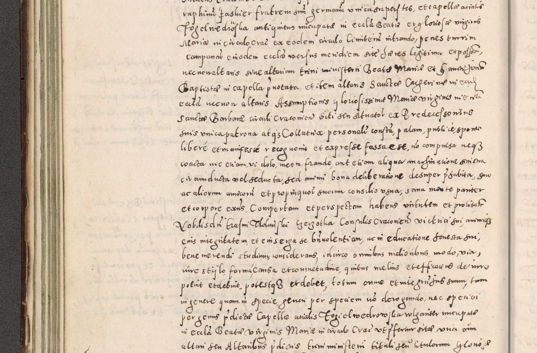 Zdjęcie nr 119 dla obiektu archiwalnego: Acta actorum causarum tam diffinitivarum quam interloquutoriarum sententiarum decretorum obligationum quietatorum constuorum pro reverendum coram Reverendo Domino Alberto Nininski Custode Sandecensis Canonico et Archipresbitero Viccarioque in Spiritualibus ac Officiali Generali Cracoviensis ad Annum Domini Millesimum Qumgentesimum Septuagentesimum Nonum cuius Judictio septima Pontificat SS. nostri Domini Gregory pp. tredecimi Anno septimo inchoantur faliciter