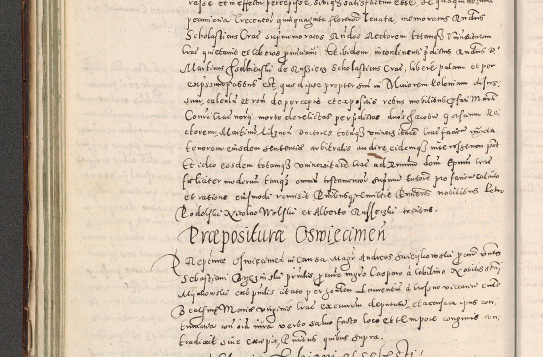 Zdjęcie nr 111 dla obiektu archiwalnego: Acta actorum causarum tam diffinitivarum quam interloquutoriarum sententiarum decretorum obligationum quietatorum constuorum pro reverendum coram Reverendo Domino Alberto Nininski Custode Sandecensis Canonico et Archipresbitero Viccarioque in Spiritualibus ac Officiali Generali Cracoviensis ad Annum Domini Millesimum Qumgentesimum Septuagentesimum Nonum cuius Judictio septima Pontificat SS. nostri Domini Gregory pp. tredecimi Anno septimo inchoantur faliciter