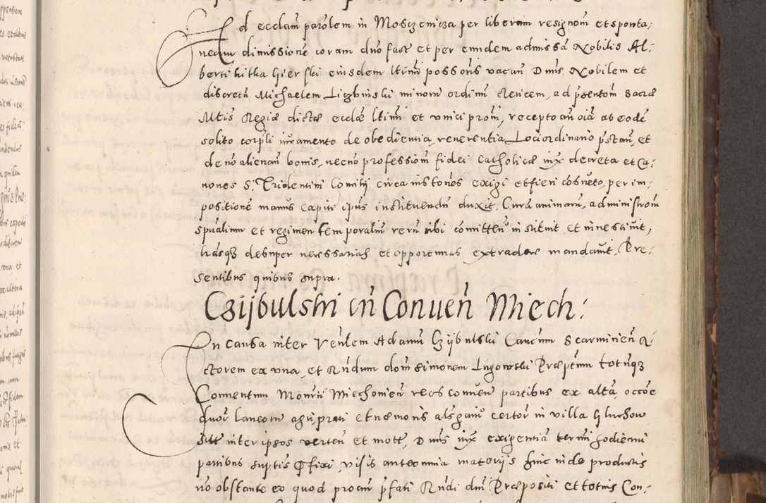 Zdjęcie nr 84 dla obiektu archiwalnego: Acta actorum causarum tam diffinitivarum quam interloquutoriarum sententiarum decretorum obligationum quietatorum constuorum pro reverendum coram Reverendo Domino Alberto Nininski Custode Sandecensis Canonico et Archipresbitero Viccarioque in Spiritualibus ac Officiali Generali Cracoviensis ad Annum Domini Millesimum Qumgentesimum Septuagentesimum Nonum cuius Judictio septima Pontificat SS. nostri Domini Gregory pp. tredecimi Anno septimo inchoantur faliciter