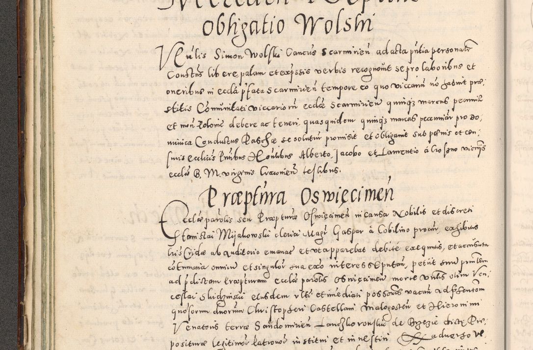 Zdjęcie nr 85 dla obiektu archiwalnego: Acta actorum causarum tam diffinitivarum quam interloquutoriarum sententiarum decretorum obligationum quietatorum constuorum pro reverendum coram Reverendo Domino Alberto Nininski Custode Sandecensis Canonico et Archipresbitero Viccarioque in Spiritualibus ac Officiali Generali Cracoviensis ad Annum Domini Millesimum Qumgentesimum Septuagentesimum Nonum cuius Judictio septima Pontificat SS. nostri Domini Gregory pp. tredecimi Anno septimo inchoantur faliciter