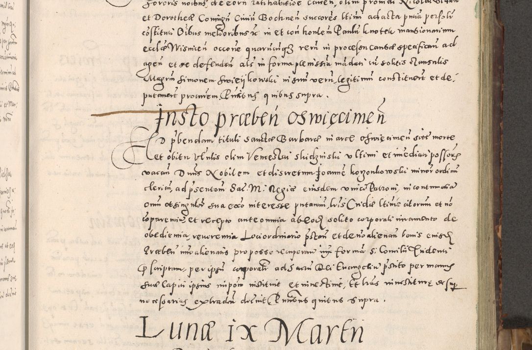 Zdjęcie nr 66 dla obiektu archiwalnego: Acta actorum causarum tam diffinitivarum quam interloquutoriarum sententiarum decretorum obligationum quietatorum constuorum pro reverendum coram Reverendo Domino Alberto Nininski Custode Sandecensis Canonico et Archipresbitero Viccarioque in Spiritualibus ac Officiali Generali Cracoviensis ad Annum Domini Millesimum Qumgentesimum Septuagentesimum Nonum cuius Judictio septima Pontificat SS. nostri Domini Gregory pp. tredecimi Anno septimo inchoantur faliciter