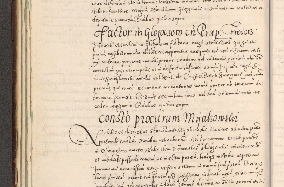 Zdjęcie nr 67 dla obiektu archiwalnego: Acta actorum causarum tam diffinitivarum quam interloquutoriarum sententiarum decretorum obligationum quietatorum constuorum pro reverendum coram Reverendo Domino Alberto Nininski Custode Sandecensis Canonico et Archipresbitero Viccarioque in Spiritualibus ac Officiali Generali Cracoviensis ad Annum Domini Millesimum Qumgentesimum Septuagentesimum Nonum cuius Judictio septima Pontificat SS. nostri Domini Gregory pp. tredecimi Anno septimo inchoantur faliciter