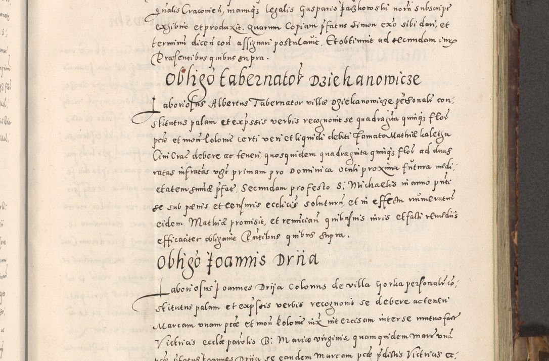 Zdjęcie nr 28 dla obiektu archiwalnego: Acta actorum causarum tam diffinitivarum quam interloquutoriarum sententiarum decretorum obligationum quietatorum constuorum pro reverendum coram Reverendo Domino Alberto Nininski Custode Sandecensis Canonico et Archipresbitero Viccarioque in Spiritualibus ac Officiali Generali Cracoviensis ad Annum Domini Millesimum Qumgentesimum Septuagentesimum Nonum cuius Judictio septima Pontificat SS. nostri Domini Gregory pp. tredecimi Anno septimo inchoantur faliciter