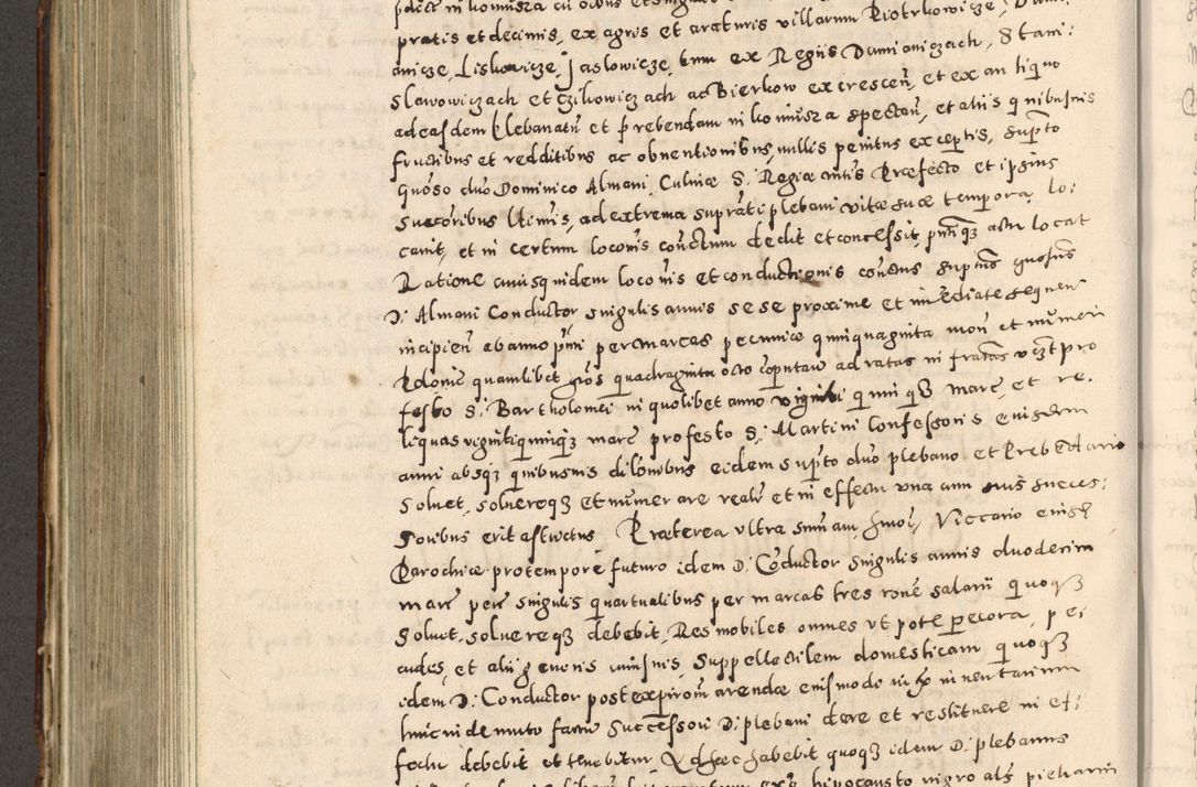 Zdjęcie nr 543 dla obiektu archiwalnego: Acta actorum causarum tam diffinitivarum quam interloquutoriarum sententiarum decretorum obligationum quietatorum constuorum pro reverendum coram Reverendo Domino Alberto Nininski Custode Sandecensis Canonico et Archipresbitero Viccarioque in Spiritualibus ac Officiali Generali Cracoviensis ad Annum Domini Millesimum Qumgentesimum Septuagentesimum Nonum cuius Judictio septima Pontificat SS. nostri Domini Gregory pp. tredecimi Anno septimo inchoantur faliciter