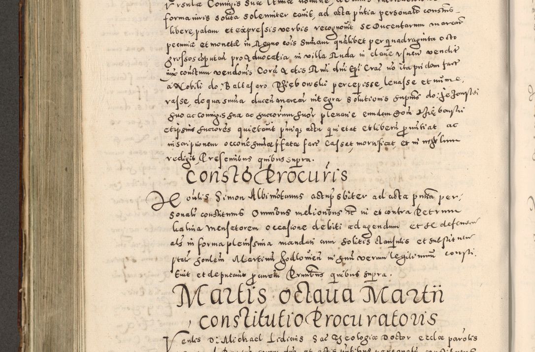 Zdjęcie nr 529 dla obiektu archiwalnego: Acta actorum causarum tam diffinitivarum quam interloquutoriarum sententiarum decretorum obligationum quietatorum constuorum pro reverendum coram Reverendo Domino Alberto Nininski Custode Sandecensis Canonico et Archipresbitero Viccarioque in Spiritualibus ac Officiali Generali Cracoviensis ad Annum Domini Millesimum Qumgentesimum Septuagentesimum Nonum cuius Judictio septima Pontificat SS. nostri Domini Gregory pp. tredecimi Anno septimo inchoantur faliciter