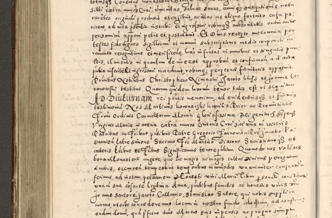 Zdjęcie nr 527 dla obiektu archiwalnego: Acta actorum causarum tam diffinitivarum quam interloquutoriarum sententiarum decretorum obligationum quietatorum constuorum pro reverendum coram Reverendo Domino Alberto Nininski Custode Sandecensis Canonico et Archipresbitero Viccarioque in Spiritualibus ac Officiali Generali Cracoviensis ad Annum Domini Millesimum Qumgentesimum Septuagentesimum Nonum cuius Judictio septima Pontificat SS. nostri Domini Gregory pp. tredecimi Anno septimo inchoantur faliciter