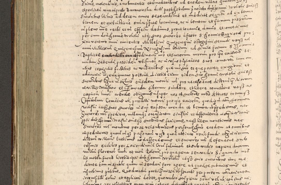 Zdjęcie nr 483 dla obiektu archiwalnego: Acta actorum causarum tam diffinitivarum quam interloquutoriarum sententiarum decretorum obligationum quietatorum constuorum pro reverendum coram Reverendo Domino Alberto Nininski Custode Sandecensis Canonico et Archipresbitero Viccarioque in Spiritualibus ac Officiali Generali Cracoviensis ad Annum Domini Millesimum Qumgentesimum Septuagentesimum Nonum cuius Judictio septima Pontificat SS. nostri Domini Gregory pp. tredecimi Anno septimo inchoantur faliciter