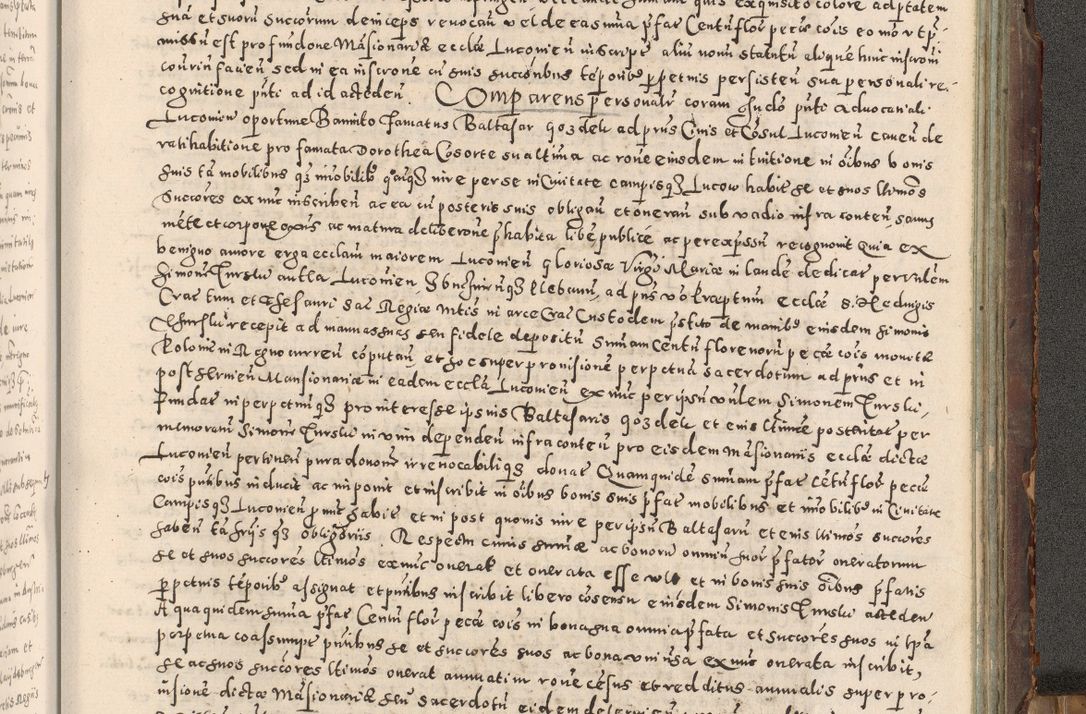 Zdjęcie nr 474 dla obiektu archiwalnego: Acta actorum causarum tam diffinitivarum quam interloquutoriarum sententiarum decretorum obligationum quietatorum constuorum pro reverendum coram Reverendo Domino Alberto Nininski Custode Sandecensis Canonico et Archipresbitero Viccarioque in Spiritualibus ac Officiali Generali Cracoviensis ad Annum Domini Millesimum Qumgentesimum Septuagentesimum Nonum cuius Judictio septima Pontificat SS. nostri Domini Gregory pp. tredecimi Anno septimo inchoantur faliciter