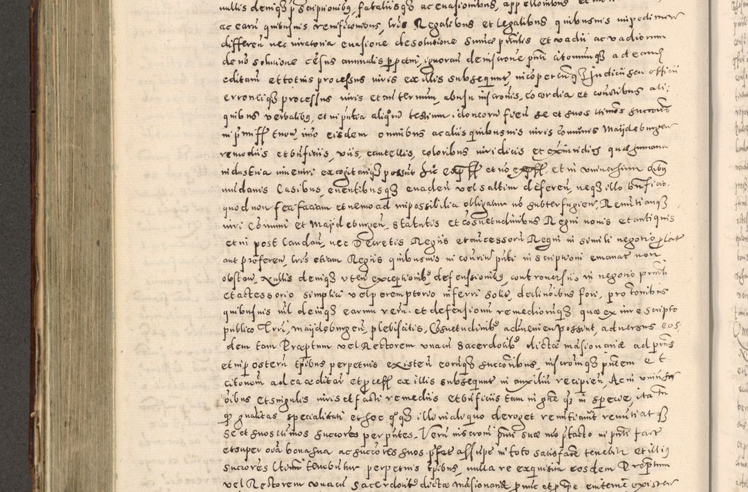 Zdjęcie nr 479 dla obiektu archiwalnego: Acta actorum causarum tam diffinitivarum quam interloquutoriarum sententiarum decretorum obligationum quietatorum constuorum pro reverendum coram Reverendo Domino Alberto Nininski Custode Sandecensis Canonico et Archipresbitero Viccarioque in Spiritualibus ac Officiali Generali Cracoviensis ad Annum Domini Millesimum Qumgentesimum Septuagentesimum Nonum cuius Judictio septima Pontificat SS. nostri Domini Gregory pp. tredecimi Anno septimo inchoantur faliciter