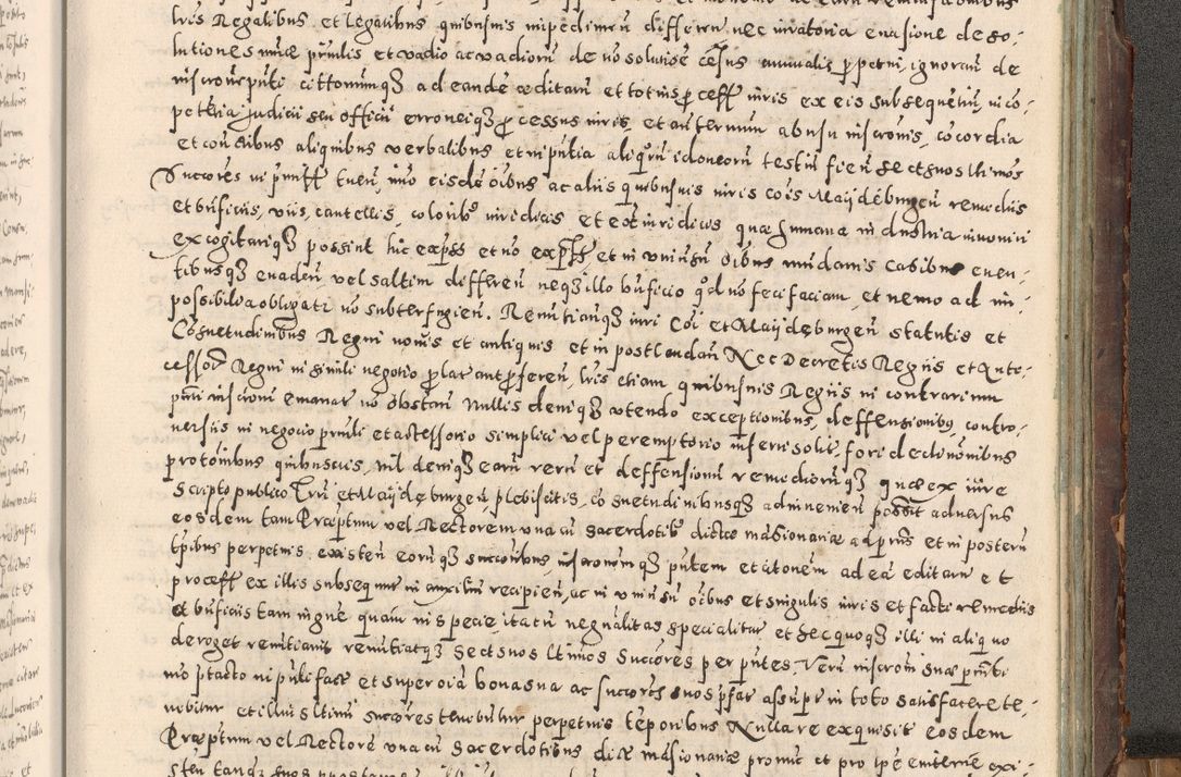 Zdjęcie nr 476 dla obiektu archiwalnego: Acta actorum causarum tam diffinitivarum quam interloquutoriarum sententiarum decretorum obligationum quietatorum constuorum pro reverendum coram Reverendo Domino Alberto Nininski Custode Sandecensis Canonico et Archipresbitero Viccarioque in Spiritualibus ac Officiali Generali Cracoviensis ad Annum Domini Millesimum Qumgentesimum Septuagentesimum Nonum cuius Judictio septima Pontificat SS. nostri Domini Gregory pp. tredecimi Anno septimo inchoantur faliciter