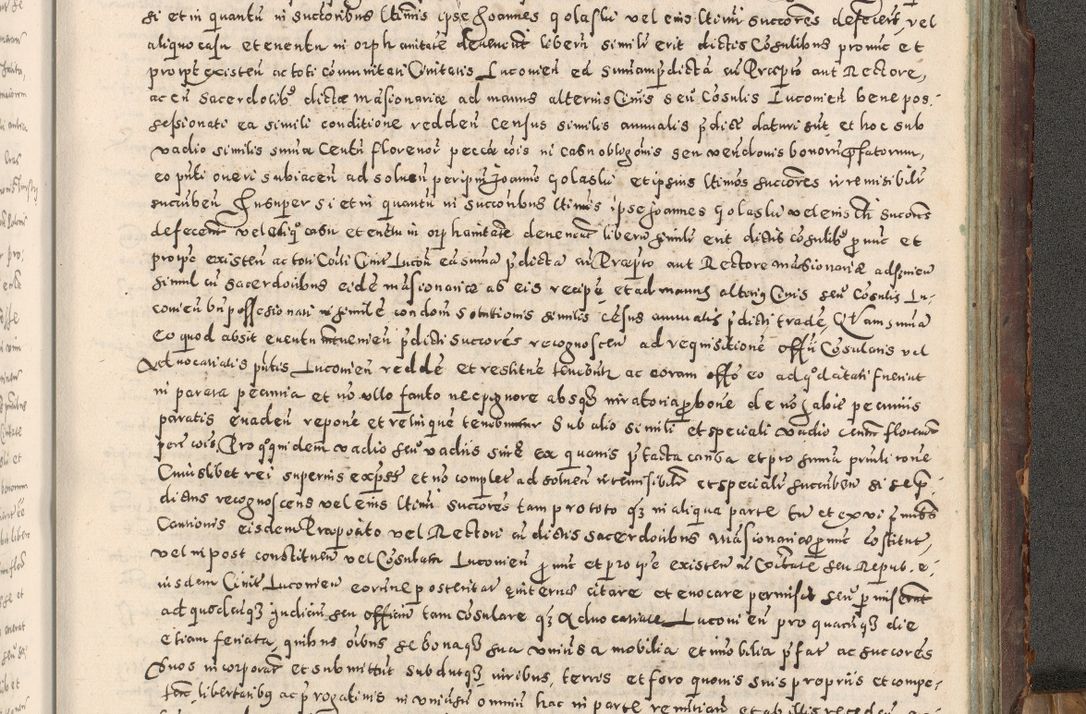 Zdjęcie nr 478 dla obiektu archiwalnego: Acta actorum causarum tam diffinitivarum quam interloquutoriarum sententiarum decretorum obligationum quietatorum constuorum pro reverendum coram Reverendo Domino Alberto Nininski Custode Sandecensis Canonico et Archipresbitero Viccarioque in Spiritualibus ac Officiali Generali Cracoviensis ad Annum Domini Millesimum Qumgentesimum Septuagentesimum Nonum cuius Judictio septima Pontificat SS. nostri Domini Gregory pp. tredecimi Anno septimo inchoantur faliciter
