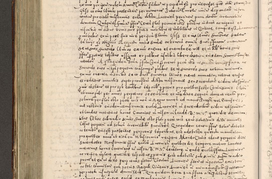 Zdjęcie nr 469 dla obiektu archiwalnego: Acta actorum causarum tam diffinitivarum quam interloquutoriarum sententiarum decretorum obligationum quietatorum constuorum pro reverendum coram Reverendo Domino Alberto Nininski Custode Sandecensis Canonico et Archipresbitero Viccarioque in Spiritualibus ac Officiali Generali Cracoviensis ad Annum Domini Millesimum Qumgentesimum Septuagentesimum Nonum cuius Judictio septima Pontificat SS. nostri Domini Gregory pp. tredecimi Anno septimo inchoantur faliciter