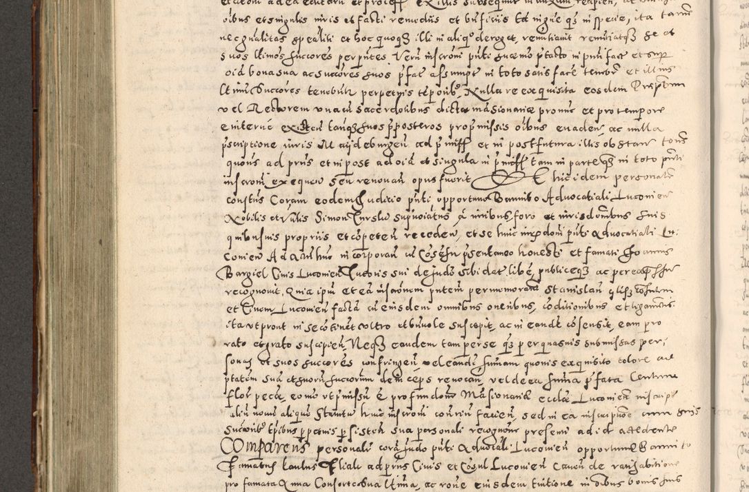 Zdjęcie nr 471 dla obiektu archiwalnego: Acta actorum causarum tam diffinitivarum quam interloquutoriarum sententiarum decretorum obligationum quietatorum constuorum pro reverendum coram Reverendo Domino Alberto Nininski Custode Sandecensis Canonico et Archipresbitero Viccarioque in Spiritualibus ac Officiali Generali Cracoviensis ad Annum Domini Millesimum Qumgentesimum Septuagentesimum Nonum cuius Judictio septima Pontificat SS. nostri Domini Gregory pp. tredecimi Anno septimo inchoantur faliciter