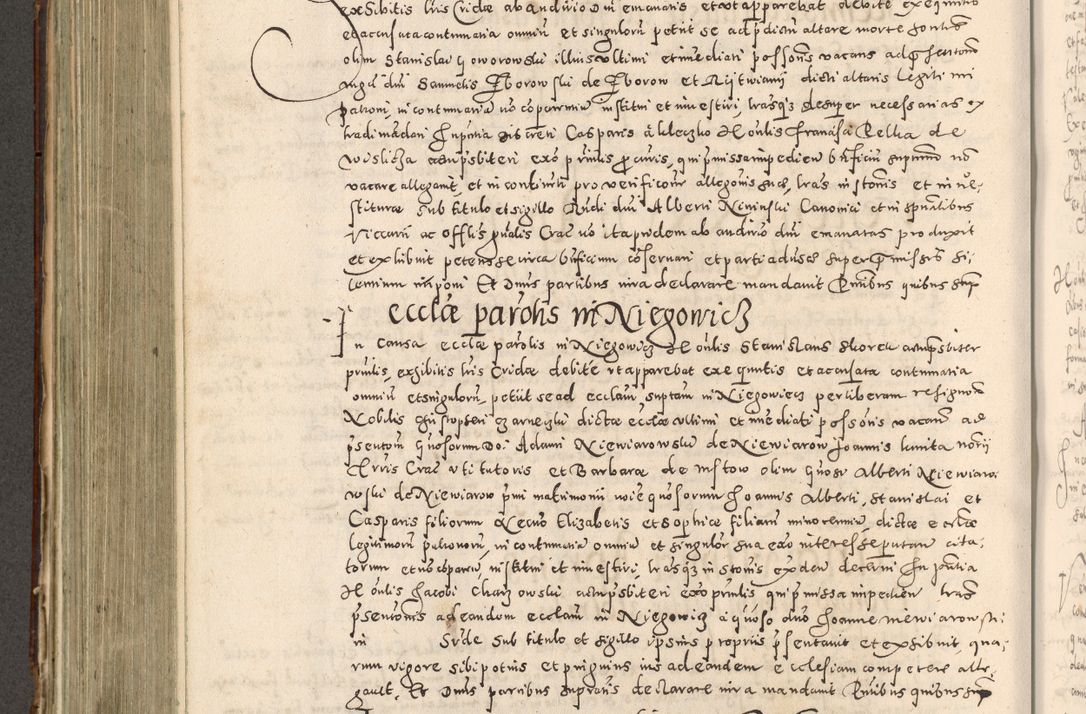 Zdjęcie nr 455 dla obiektu archiwalnego: Acta actorum causarum tam diffinitivarum quam interloquutoriarum sententiarum decretorum obligationum quietatorum constuorum pro reverendum coram Reverendo Domino Alberto Nininski Custode Sandecensis Canonico et Archipresbitero Viccarioque in Spiritualibus ac Officiali Generali Cracoviensis ad Annum Domini Millesimum Qumgentesimum Septuagentesimum Nonum cuius Judictio septima Pontificat SS. nostri Domini Gregory pp. tredecimi Anno septimo inchoantur faliciter