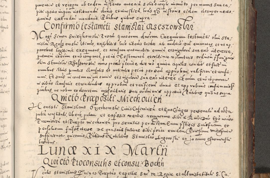 Zdjęcie nr 446 dla obiektu archiwalnego: Acta actorum causarum tam diffinitivarum quam interloquutoriarum sententiarum decretorum obligationum quietatorum constuorum pro reverendum coram Reverendo Domino Alberto Nininski Custode Sandecensis Canonico et Archipresbitero Viccarioque in Spiritualibus ac Officiali Generali Cracoviensis ad Annum Domini Millesimum Qumgentesimum Septuagentesimum Nonum cuius Judictio septima Pontificat SS. nostri Domini Gregory pp. tredecimi Anno septimo inchoantur faliciter