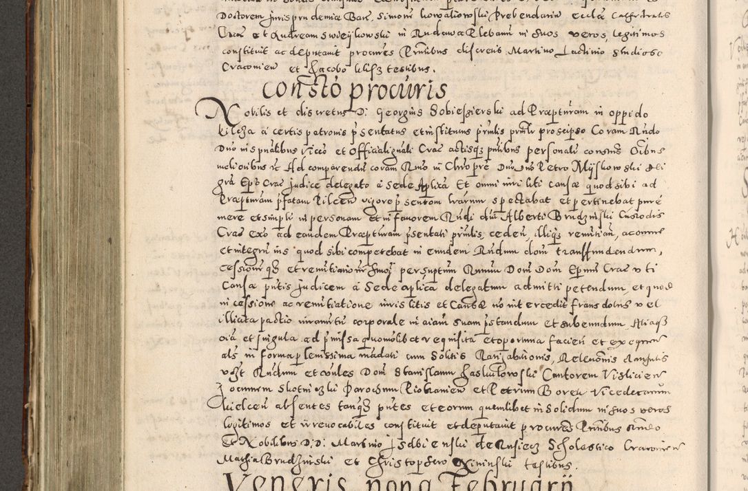Zdjęcie nr 441 dla obiektu archiwalnego: Acta actorum causarum tam diffinitivarum quam interloquutoriarum sententiarum decretorum obligationum quietatorum constuorum pro reverendum coram Reverendo Domino Alberto Nininski Custode Sandecensis Canonico et Archipresbitero Viccarioque in Spiritualibus ac Officiali Generali Cracoviensis ad Annum Domini Millesimum Qumgentesimum Septuagentesimum Nonum cuius Judictio septima Pontificat SS. nostri Domini Gregory pp. tredecimi Anno septimo inchoantur faliciter