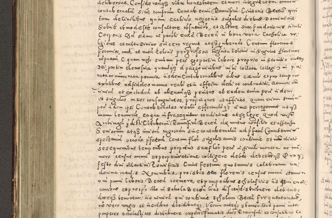Zdjęcie nr 435 dla obiektu archiwalnego: Acta actorum causarum tam diffinitivarum quam interloquutoriarum sententiarum decretorum obligationum quietatorum constuorum pro reverendum coram Reverendo Domino Alberto Nininski Custode Sandecensis Canonico et Archipresbitero Viccarioque in Spiritualibus ac Officiali Generali Cracoviensis ad Annum Domini Millesimum Qumgentesimum Septuagentesimum Nonum cuius Judictio septima Pontificat SS. nostri Domini Gregory pp. tredecimi Anno septimo inchoantur faliciter