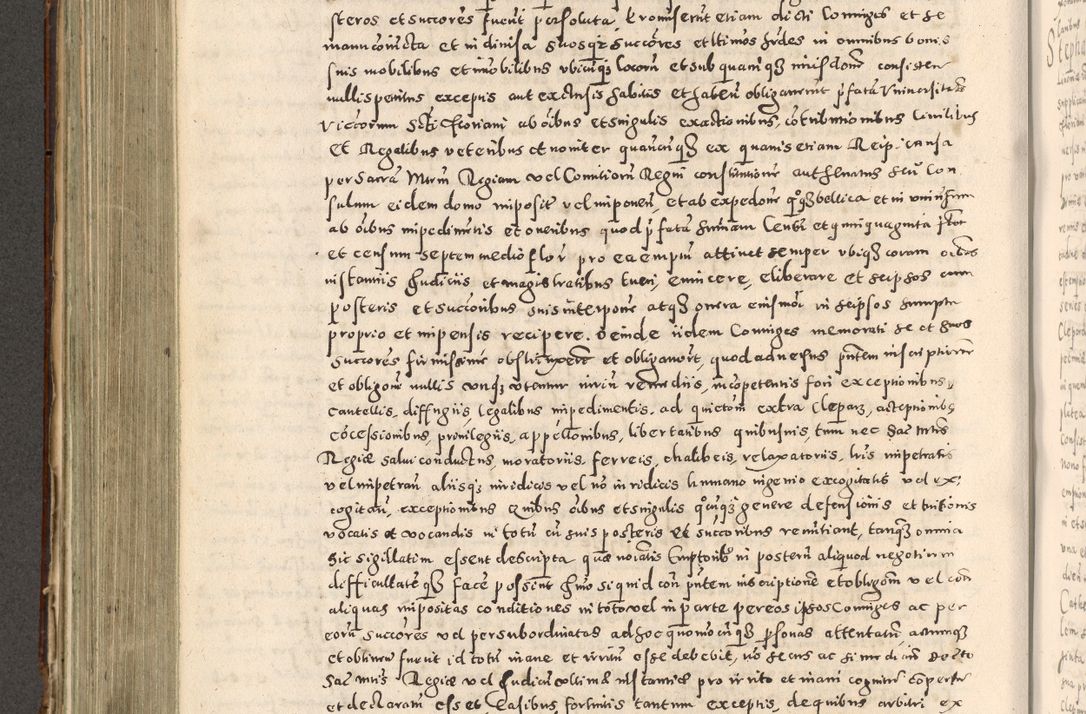 Zdjęcie nr 423 dla obiektu archiwalnego: Acta actorum causarum tam diffinitivarum quam interloquutoriarum sententiarum decretorum obligationum quietatorum constuorum pro reverendum coram Reverendo Domino Alberto Nininski Custode Sandecensis Canonico et Archipresbitero Viccarioque in Spiritualibus ac Officiali Generali Cracoviensis ad Annum Domini Millesimum Qumgentesimum Septuagentesimum Nonum cuius Judictio septima Pontificat SS. nostri Domini Gregory pp. tredecimi Anno septimo inchoantur faliciter