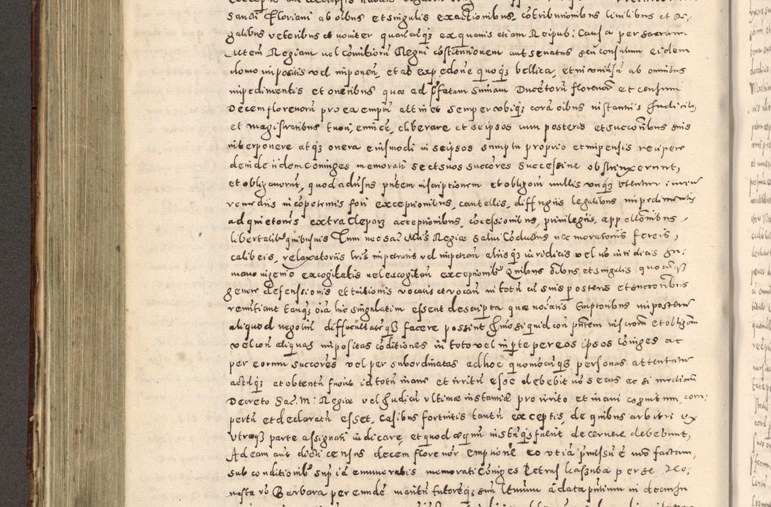 Zdjęcie nr 421 dla obiektu archiwalnego: Acta actorum causarum tam diffinitivarum quam interloquutoriarum sententiarum decretorum obligationum quietatorum constuorum pro reverendum coram Reverendo Domino Alberto Nininski Custode Sandecensis Canonico et Archipresbitero Viccarioque in Spiritualibus ac Officiali Generali Cracoviensis ad Annum Domini Millesimum Qumgentesimum Septuagentesimum Nonum cuius Judictio septima Pontificat SS. nostri Domini Gregory pp. tredecimi Anno septimo inchoantur faliciter