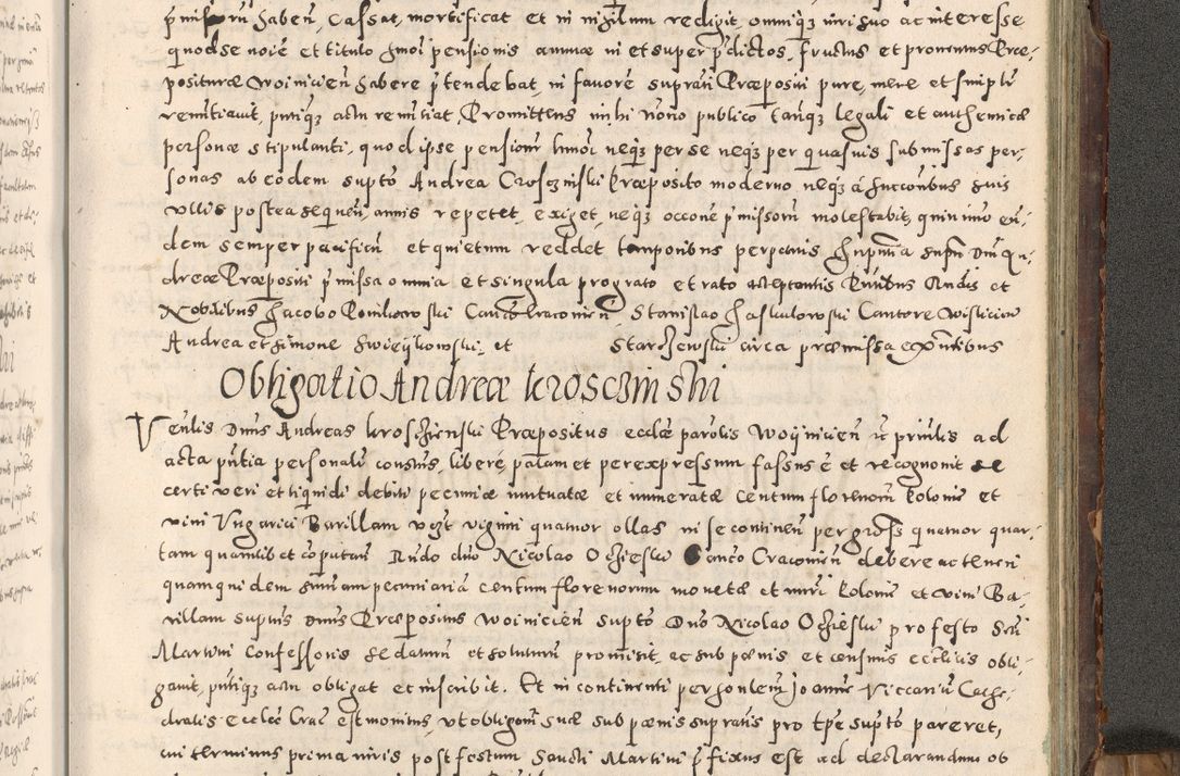 Zdjęcie nr 398 dla obiektu archiwalnego: Acta actorum causarum tam diffinitivarum quam interloquutoriarum sententiarum decretorum obligationum quietatorum constuorum pro reverendum coram Reverendo Domino Alberto Nininski Custode Sandecensis Canonico et Archipresbitero Viccarioque in Spiritualibus ac Officiali Generali Cracoviensis ad Annum Domini Millesimum Qumgentesimum Septuagentesimum Nonum cuius Judictio septima Pontificat SS. nostri Domini Gregory pp. tredecimi Anno septimo inchoantur faliciter