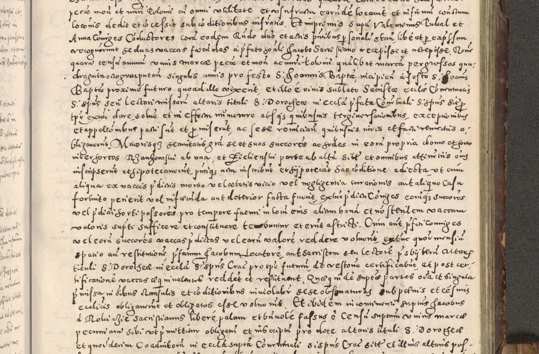 Zdjęcie nr 388 dla obiektu archiwalnego: Acta actorum causarum tam diffinitivarum quam interloquutoriarum sententiarum decretorum obligationum quietatorum constuorum pro reverendum coram Reverendo Domino Alberto Nininski Custode Sandecensis Canonico et Archipresbitero Viccarioque in Spiritualibus ac Officiali Generali Cracoviensis ad Annum Domini Millesimum Qumgentesimum Septuagentesimum Nonum cuius Judictio septima Pontificat SS. nostri Domini Gregory pp. tredecimi Anno septimo inchoantur faliciter