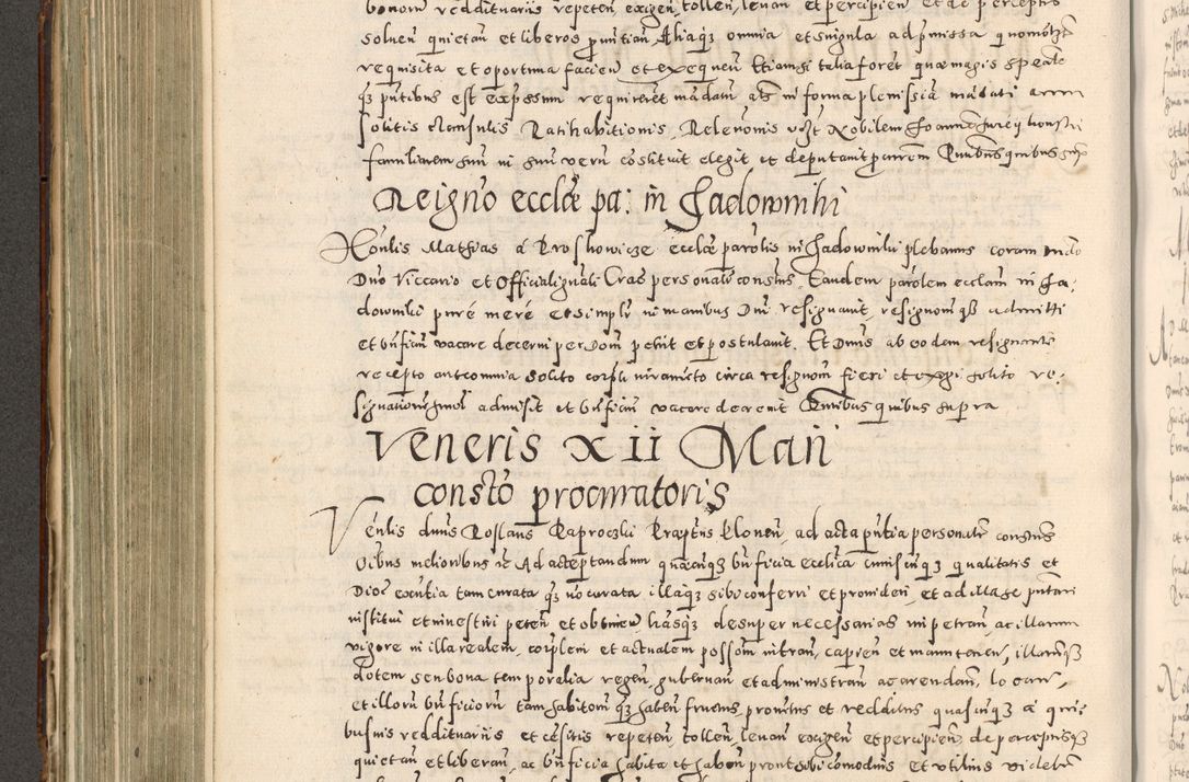 Zdjęcie nr 373 dla obiektu archiwalnego: Acta actorum causarum tam diffinitivarum quam interloquutoriarum sententiarum decretorum obligationum quietatorum constuorum pro reverendum coram Reverendo Domino Alberto Nininski Custode Sandecensis Canonico et Archipresbitero Viccarioque in Spiritualibus ac Officiali Generali Cracoviensis ad Annum Domini Millesimum Qumgentesimum Septuagentesimum Nonum cuius Judictio septima Pontificat SS. nostri Domini Gregory pp. tredecimi Anno septimo inchoantur faliciter