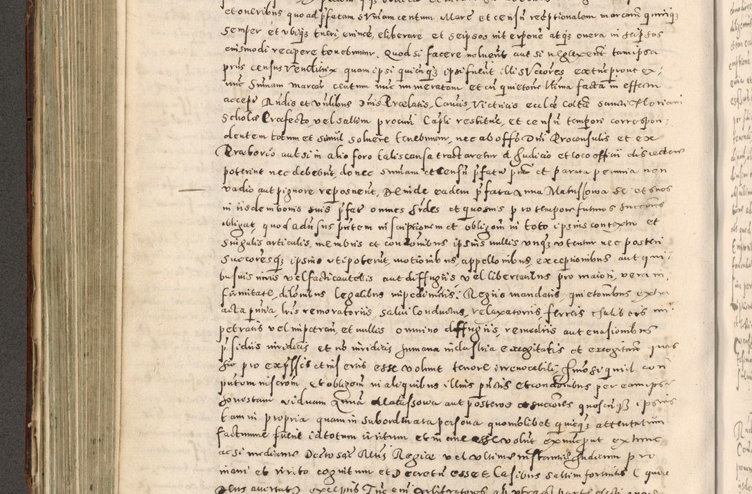 Zdjęcie nr 333 dla obiektu archiwalnego: Acta actorum causarum tam diffinitivarum quam interloquutoriarum sententiarum decretorum obligationum quietatorum constuorum pro reverendum coram Reverendo Domino Alberto Nininski Custode Sandecensis Canonico et Archipresbitero Viccarioque in Spiritualibus ac Officiali Generali Cracoviensis ad Annum Domini Millesimum Qumgentesimum Septuagentesimum Nonum cuius Judictio septima Pontificat SS. nostri Domini Gregory pp. tredecimi Anno septimo inchoantur faliciter