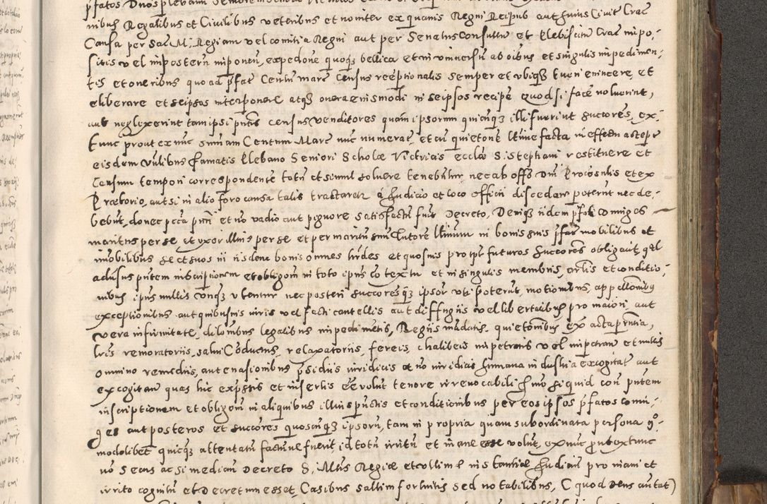 Zdjęcie nr 330 dla obiektu archiwalnego: Acta actorum causarum tam diffinitivarum quam interloquutoriarum sententiarum decretorum obligationum quietatorum constuorum pro reverendum coram Reverendo Domino Alberto Nininski Custode Sandecensis Canonico et Archipresbitero Viccarioque in Spiritualibus ac Officiali Generali Cracoviensis ad Annum Domini Millesimum Qumgentesimum Septuagentesimum Nonum cuius Judictio septima Pontificat SS. nostri Domini Gregory pp. tredecimi Anno septimo inchoantur faliciter