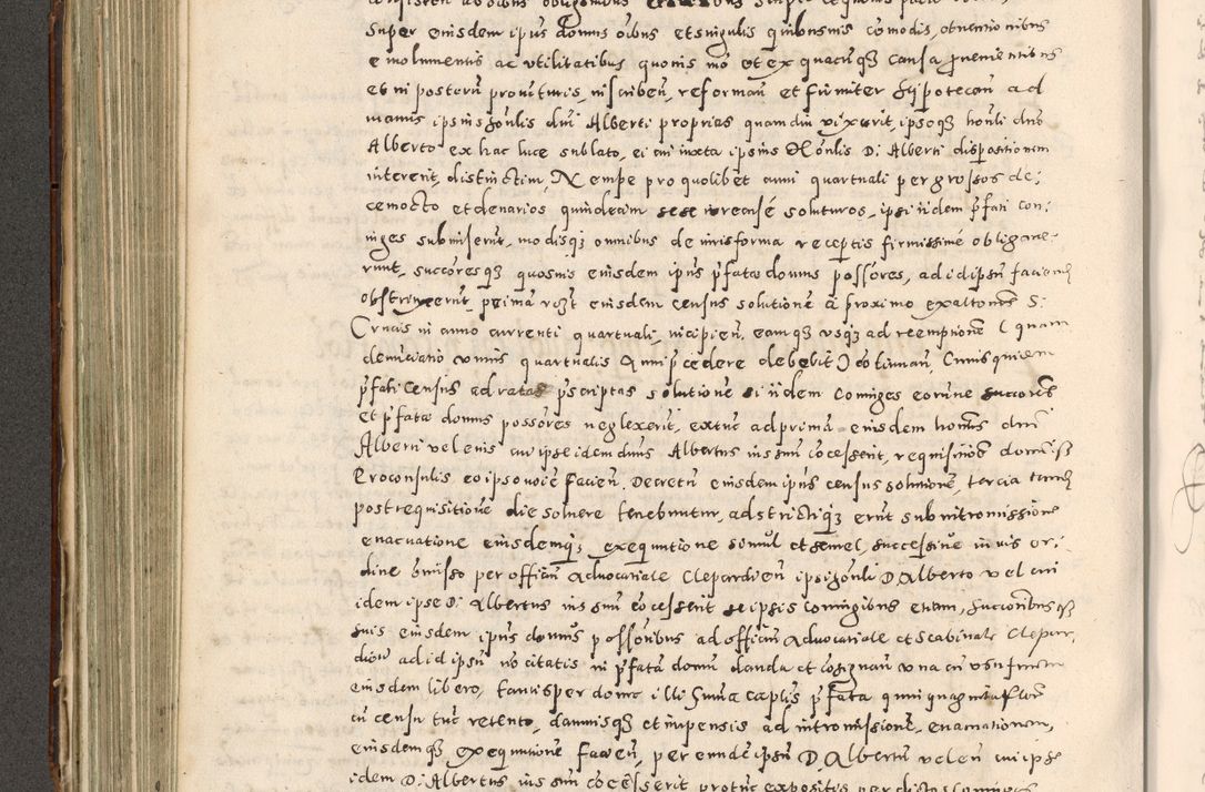 Zdjęcie nr 299 dla obiektu archiwalnego: Acta actorum causarum tam diffinitivarum quam interloquutoriarum sententiarum decretorum obligationum quietatorum constuorum pro reverendum coram Reverendo Domino Alberto Nininski Custode Sandecensis Canonico et Archipresbitero Viccarioque in Spiritualibus ac Officiali Generali Cracoviensis ad Annum Domini Millesimum Qumgentesimum Septuagentesimum Nonum cuius Judictio septima Pontificat SS. nostri Domini Gregory pp. tredecimi Anno septimo inchoantur faliciter