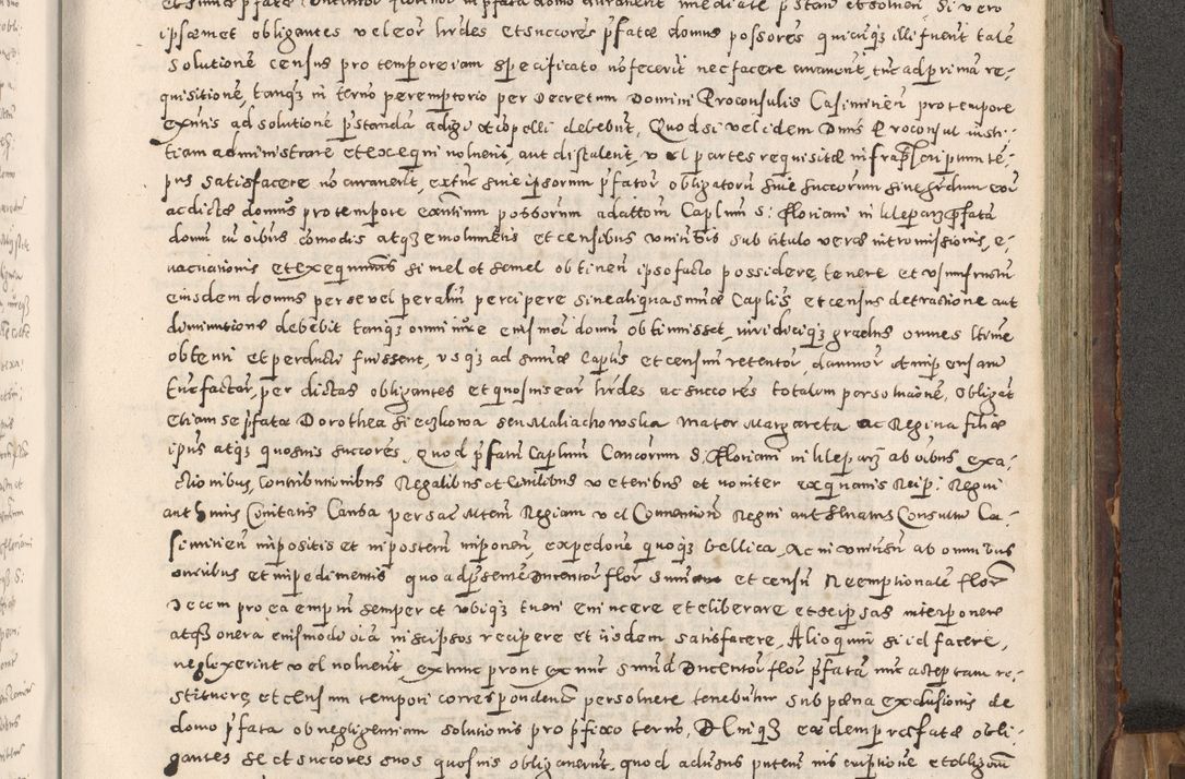 Zdjęcie nr 294 dla obiektu archiwalnego: Acta actorum causarum tam diffinitivarum quam interloquutoriarum sententiarum decretorum obligationum quietatorum constuorum pro reverendum coram Reverendo Domino Alberto Nininski Custode Sandecensis Canonico et Archipresbitero Viccarioque in Spiritualibus ac Officiali Generali Cracoviensis ad Annum Domini Millesimum Qumgentesimum Septuagentesimum Nonum cuius Judictio septima Pontificat SS. nostri Domini Gregory pp. tredecimi Anno septimo inchoantur faliciter