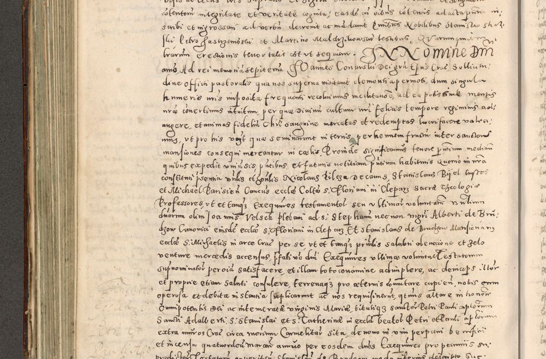 Zdjęcie nr 287 dla obiektu archiwalnego: Acta actorum causarum tam diffinitivarum quam interloquutoriarum sententiarum decretorum obligationum quietatorum constuorum pro reverendum coram Reverendo Domino Alberto Nininski Custode Sandecensis Canonico et Archipresbitero Viccarioque in Spiritualibus ac Officiali Generali Cracoviensis ad Annum Domini Millesimum Qumgentesimum Septuagentesimum Nonum cuius Judictio septima Pontificat SS. nostri Domini Gregory pp. tredecimi Anno septimo inchoantur faliciter