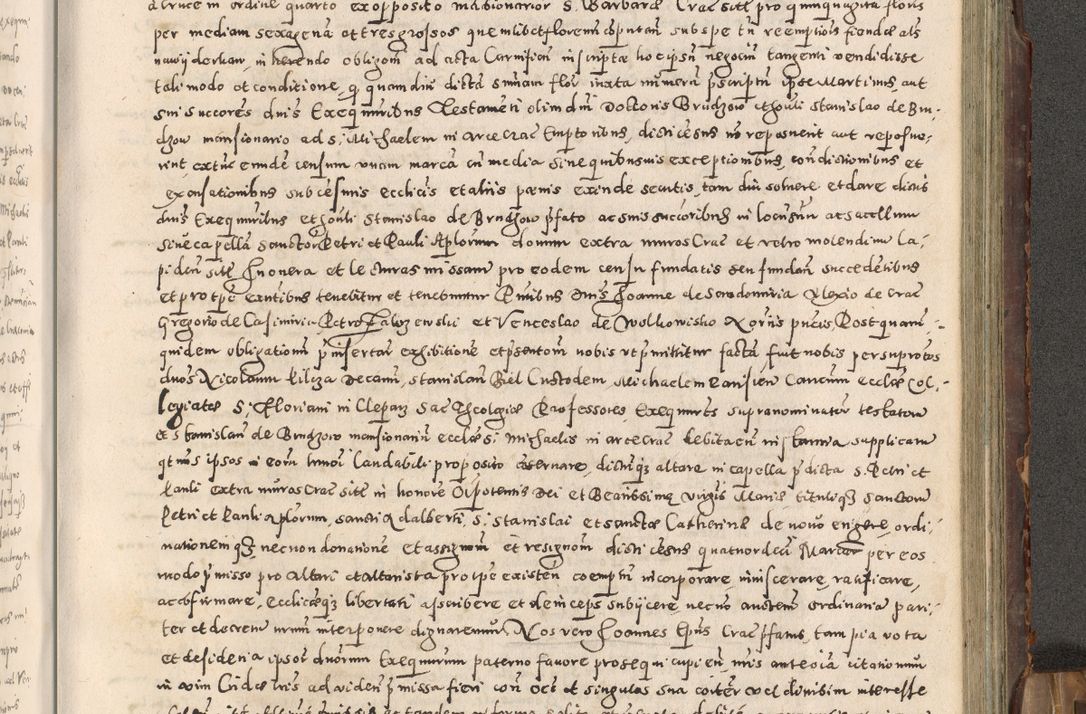 Zdjęcie nr 290 dla obiektu archiwalnego: Acta actorum causarum tam diffinitivarum quam interloquutoriarum sententiarum decretorum obligationum quietatorum constuorum pro reverendum coram Reverendo Domino Alberto Nininski Custode Sandecensis Canonico et Archipresbitero Viccarioque in Spiritualibus ac Officiali Generali Cracoviensis ad Annum Domini Millesimum Qumgentesimum Septuagentesimum Nonum cuius Judictio septima Pontificat SS. nostri Domini Gregory pp. tredecimi Anno septimo inchoantur faliciter