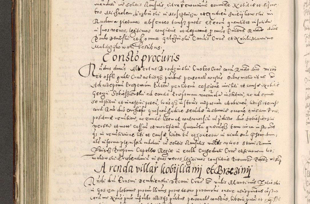 Zdjęcie nr 245 dla obiektu archiwalnego: Acta actorum causarum tam diffinitivarum quam interloquutoriarum sententiarum decretorum obligationum quietatorum constuorum pro reverendum coram Reverendo Domino Alberto Nininski Custode Sandecensis Canonico et Archipresbitero Viccarioque in Spiritualibus ac Officiali Generali Cracoviensis ad Annum Domini Millesimum Qumgentesimum Septuagentesimum Nonum cuius Judictio septima Pontificat SS. nostri Domini Gregory pp. tredecimi Anno septimo inchoantur faliciter