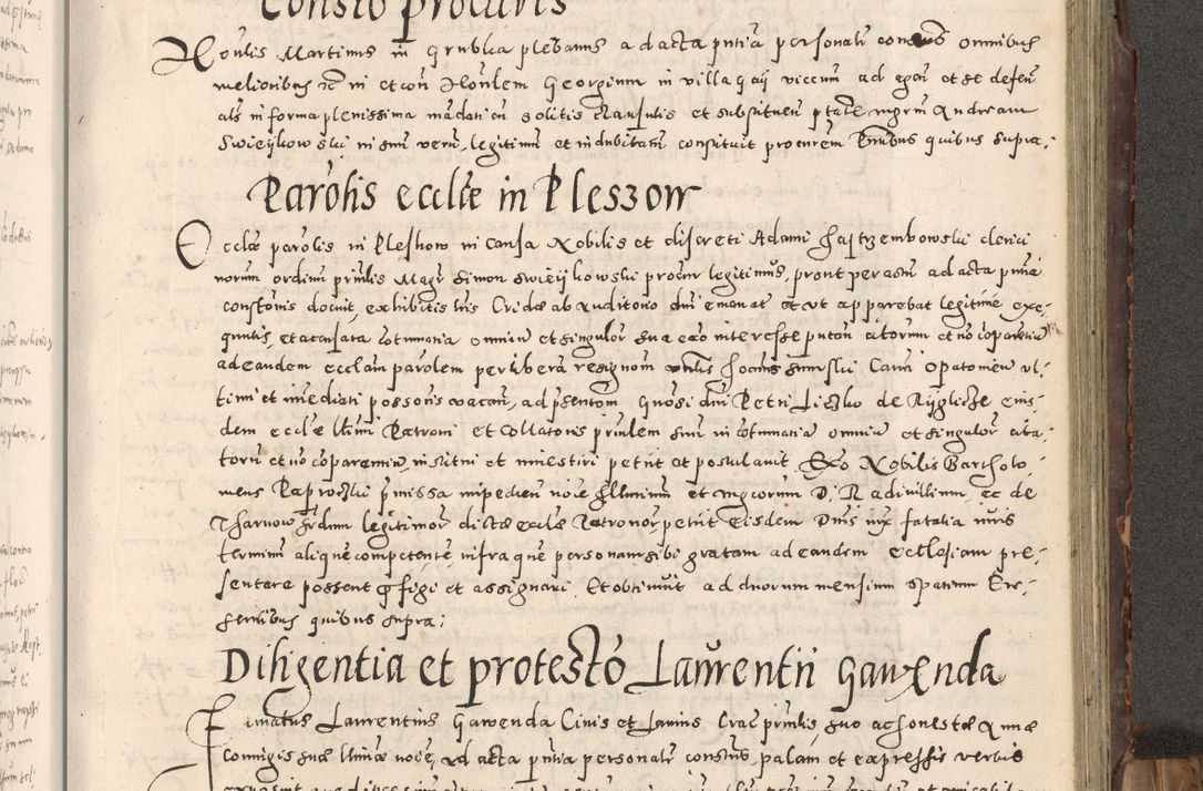 Zdjęcie nr 248 dla obiektu archiwalnego: Acta actorum causarum tam diffinitivarum quam interloquutoriarum sententiarum decretorum obligationum quietatorum constuorum pro reverendum coram Reverendo Domino Alberto Nininski Custode Sandecensis Canonico et Archipresbitero Viccarioque in Spiritualibus ac Officiali Generali Cracoviensis ad Annum Domini Millesimum Qumgentesimum Septuagentesimum Nonum cuius Judictio septima Pontificat SS. nostri Domini Gregory pp. tredecimi Anno septimo inchoantur faliciter
