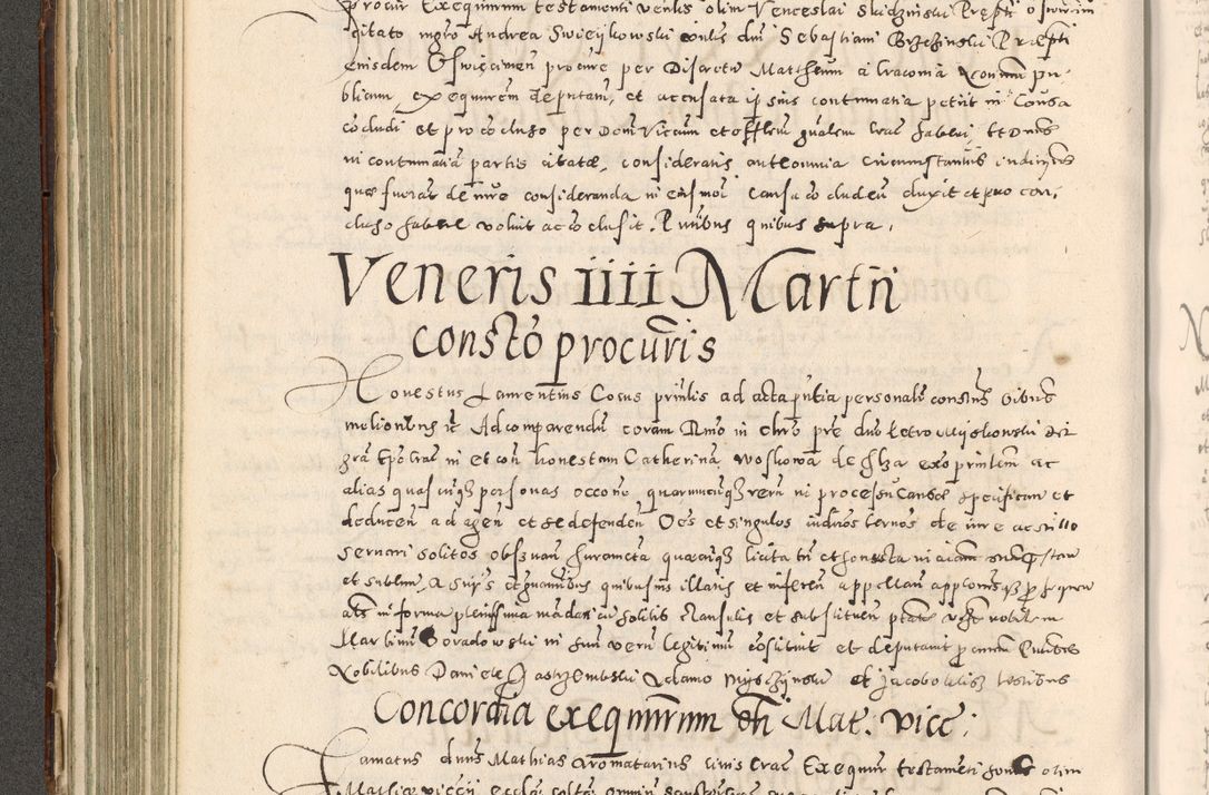 Zdjęcie nr 233 dla obiektu archiwalnego: Acta actorum causarum tam diffinitivarum quam interloquutoriarum sententiarum decretorum obligationum quietatorum constuorum pro reverendum coram Reverendo Domino Alberto Nininski Custode Sandecensis Canonico et Archipresbitero Viccarioque in Spiritualibus ac Officiali Generali Cracoviensis ad Annum Domini Millesimum Qumgentesimum Septuagentesimum Nonum cuius Judictio septima Pontificat SS. nostri Domini Gregory pp. tredecimi Anno septimo inchoantur faliciter