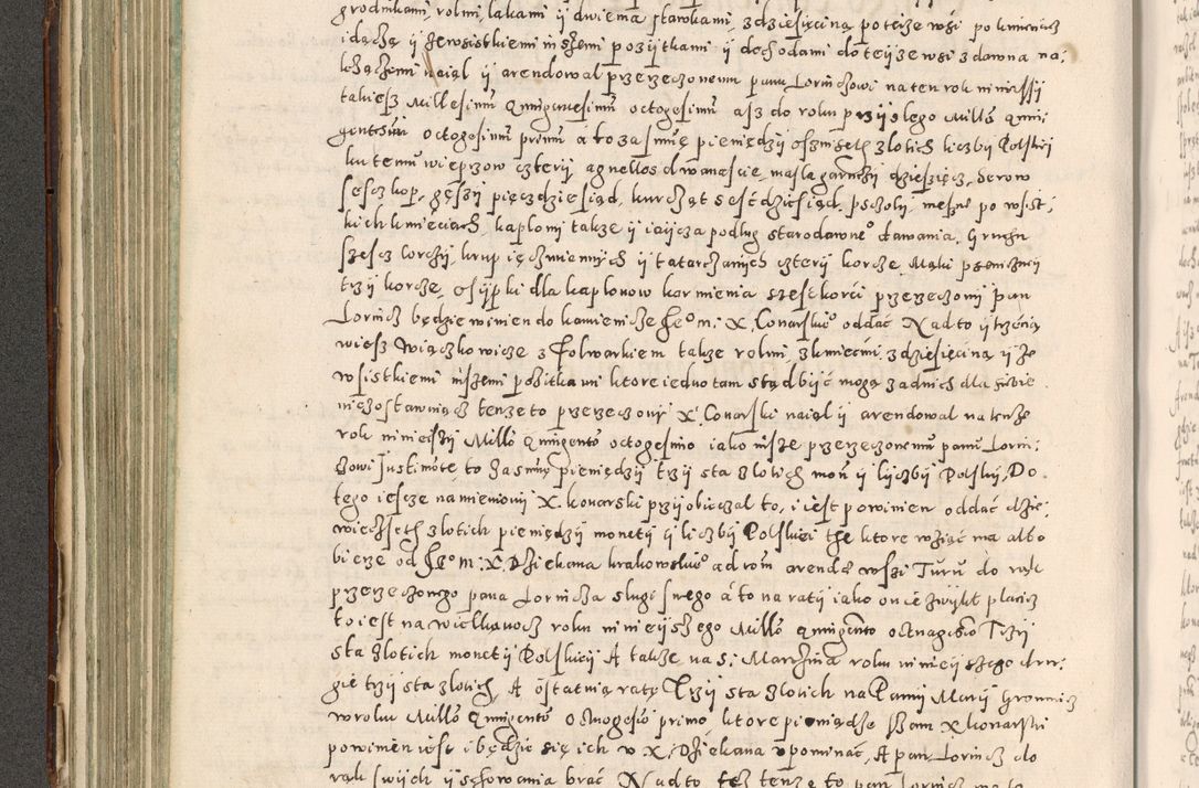 Zdjęcie nr 227 dla obiektu archiwalnego: Acta actorum causarum tam diffinitivarum quam interloquutoriarum sententiarum decretorum obligationum quietatorum constuorum pro reverendum coram Reverendo Domino Alberto Nininski Custode Sandecensis Canonico et Archipresbitero Viccarioque in Spiritualibus ac Officiali Generali Cracoviensis ad Annum Domini Millesimum Qumgentesimum Septuagentesimum Nonum cuius Judictio septima Pontificat SS. nostri Domini Gregory pp. tredecimi Anno septimo inchoantur faliciter