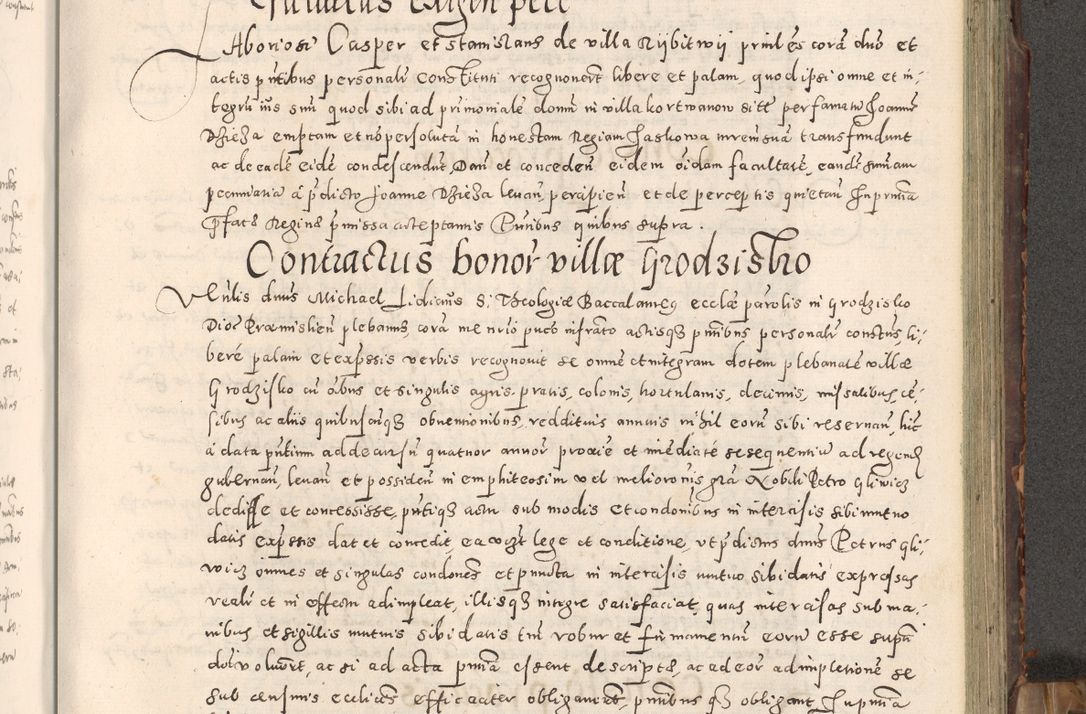 Zdjęcie nr 216 dla obiektu archiwalnego: Acta actorum causarum tam diffinitivarum quam interloquutoriarum sententiarum decretorum obligationum quietatorum constuorum pro reverendum coram Reverendo Domino Alberto Nininski Custode Sandecensis Canonico et Archipresbitero Viccarioque in Spiritualibus ac Officiali Generali Cracoviensis ad Annum Domini Millesimum Qumgentesimum Septuagentesimum Nonum cuius Judictio septima Pontificat SS. nostri Domini Gregory pp. tredecimi Anno septimo inchoantur faliciter