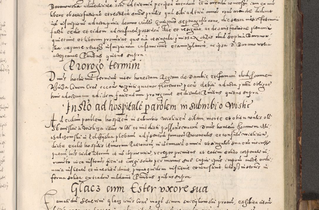 Zdjęcie nr 212 dla obiektu archiwalnego: Acta actorum causarum tam diffinitivarum quam interloquutoriarum sententiarum decretorum obligationum quietatorum constuorum pro reverendum coram Reverendo Domino Alberto Nininski Custode Sandecensis Canonico et Archipresbitero Viccarioque in Spiritualibus ac Officiali Generali Cracoviensis ad Annum Domini Millesimum Qumgentesimum Septuagentesimum Nonum cuius Judictio septima Pontificat SS. nostri Domini Gregory pp. tredecimi Anno septimo inchoantur faliciter